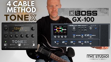 ToneX With 4 Cable Method - TONEX - BOSS GX-100