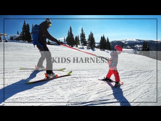 Ski-harnas Voor Kinderen – Verstelbare Snowboardriem Met Lift Handvat – Waterdicht & Slijtvast