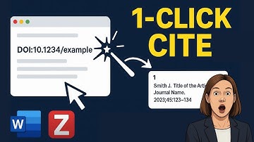 STOP Formatting References Manually: Zotero Step-by-Step