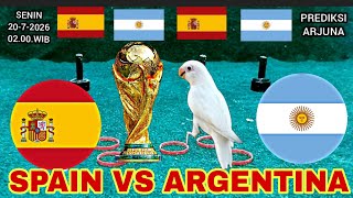SPAIN VS ARGENTINA || FINAL WORLD CUP 2026  || ARJUNA'S CHAMPION PREDICTION