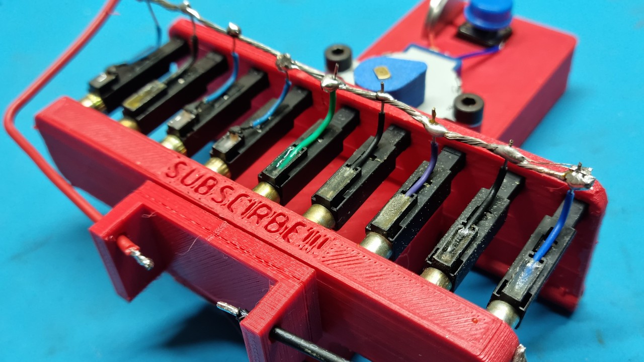 10 Piezo in Parallel! High Voltage Generator DIY 10×1kV = 10kV