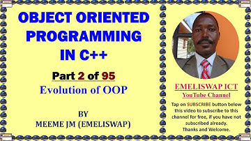 Evolution of Object Oriented Programming