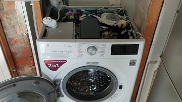 How to fix an LG washing machine with water overflow error (Read description too!)