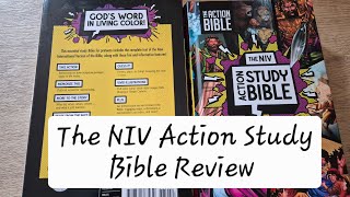 The NIV Action Study Bible Review  #biblereview #bible #scripture #nivbible #actionbible