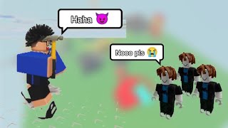 Griefing people's builds in the elected admin (Roblox)