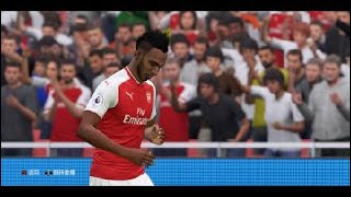Fifa 18　Arsenal Aubameyang First Goal