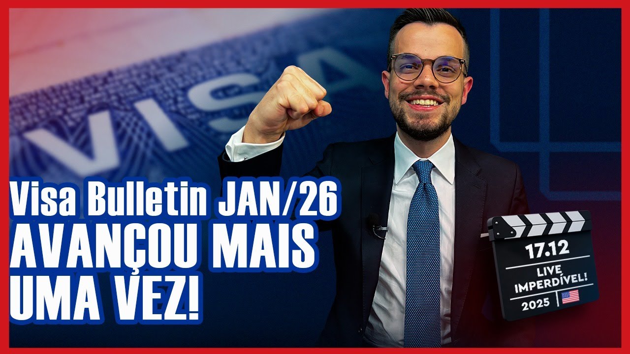 Visa Bulletin JAN/26: AVANÇOU MAIS UMA VEZ!