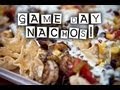 Shrimp and Chorizo Nachos with Cilantro Lime Cream Sauce