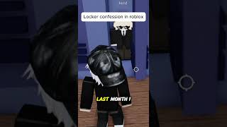 Locker confessions in Roblox #shorts #roblox #robloxvc #robloxfunny #robloxshorts #troll
