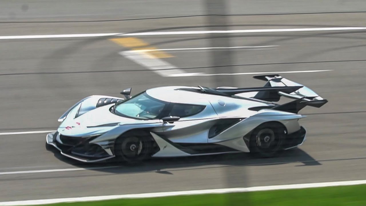 MIMO - Milano Monza Motorshow 2023 -2:  Supercars at Monza track! Apollo IE, DeTomaso P72, LaFerrari