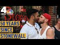 NYC Pride: Thousands gather at Stonewall Inn 50 years after LGBTQ uprising | NBC New York