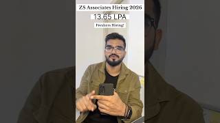 ZS Hiring 2026 Passing Candidates! #Zshiring #zs #itjobs #freshersjobs