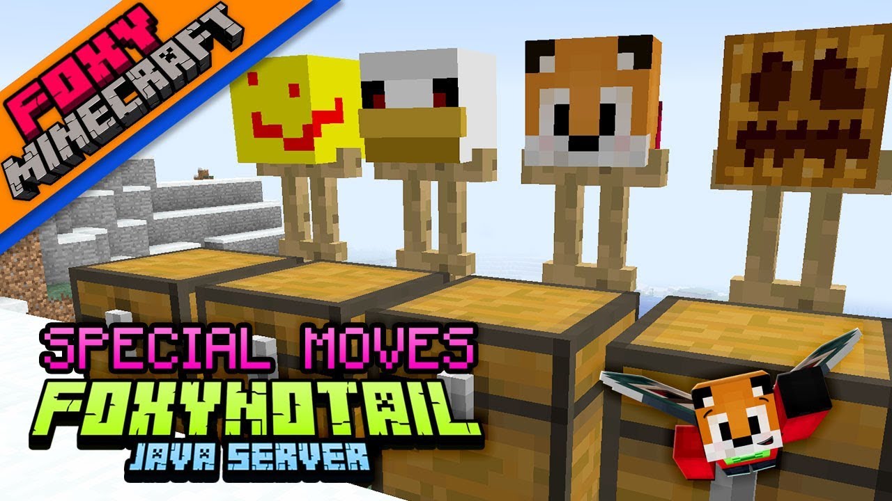 Minecraft | SPECIAL MOVES | JAVA Survival 1.13 Data Pack