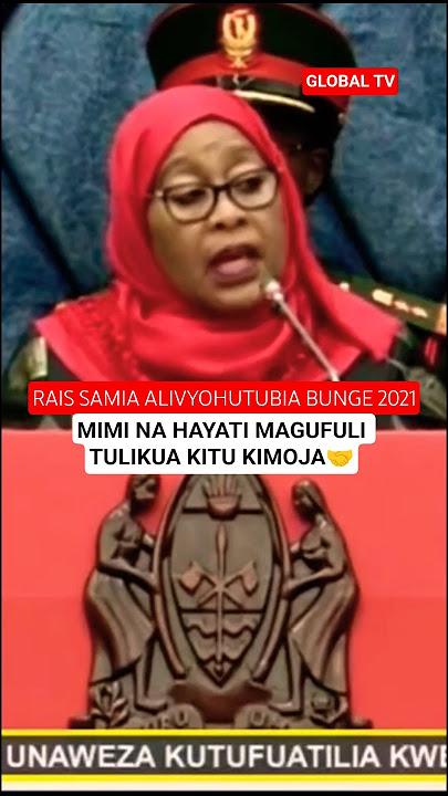 RAIS SAMIA ALIVYOLIHUTUBIA BUNGE APRIL 2021🤝🇹🇿 #raissamia #magufuli #dodomw #shorts