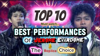 The Voice of Elvis Presly of the Philippines🤟 #eatbulaga #jeromeevardome #replica #top10 #video