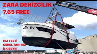 Zara Mari̇n 765 Free Tekne Tanıtımı 200 Hp Apx Suzuki Motor