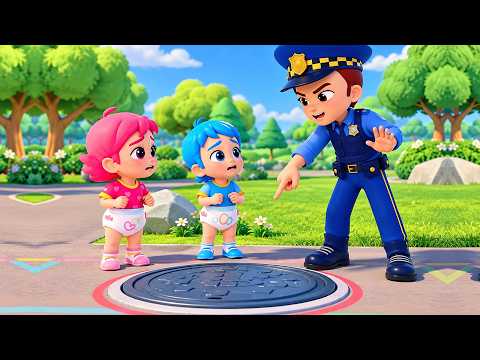 Don't Play on the Manhole Cover | Kids Songs by Nomad Kids Cartoon
