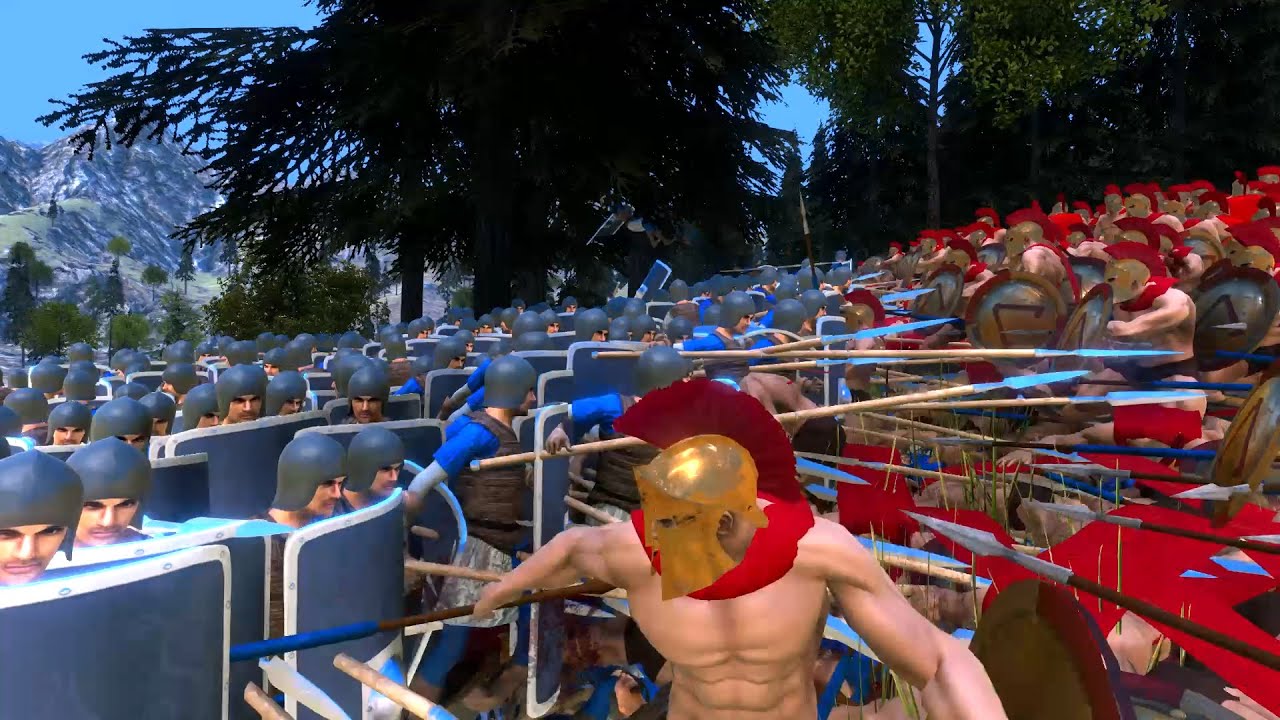►UEBS◄ 10.000 Spartans vs 10.000 Elite Spearman | Ultimate Epic Battle Simulator