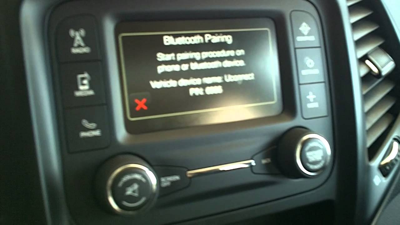 How To Connect Your Phone To A 14 Jeep Cherokee With Bluetooth Diy How To Youtube