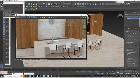 3DsMax Tutorials, Learn Texturing a Designer Interior in 3dsmax ( Part 6)