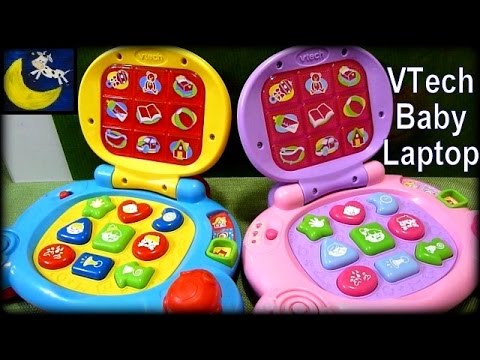 VTech Baby Laptop, Colourful Kids Laptop with LCD Screen, Sound Effects,  Phrases and Songs, Learning Laptop with Animals, Shapes and Music, Kids  Computer for Roleplay, Toy Laptop for 6 Months + 