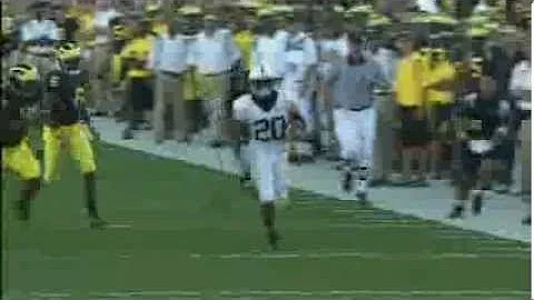 Penn State's Rodney Kinlaw sparks the lions offense with 30 yard run