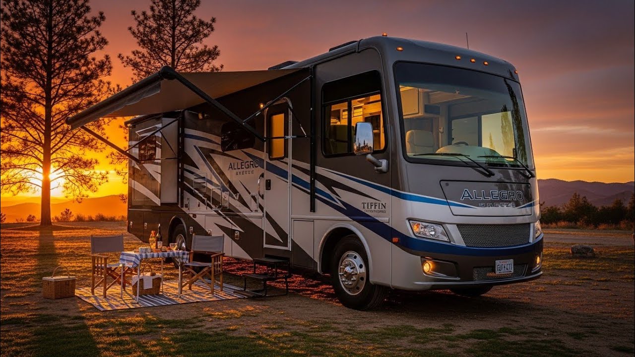 🇺🇸2026 Tiffin Allegro Breeze Review: Luxury, Performance & Features in a Compact Class A RV!"