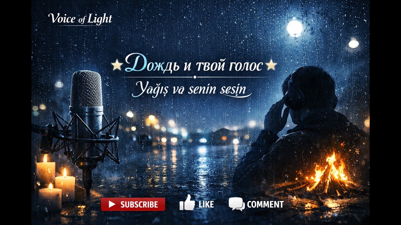 ⭐ Дождь и твой голос ⭐ Yağış və sənin səsin