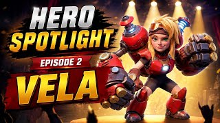 Hero Spotlight Episode 2: Vela (warrior) +Tips and Tricks How to play her 