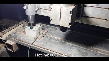 Biến máy đục thường thành máy có thay dao tự động. (Mach3 Auto Tool Change & auto tool zero)