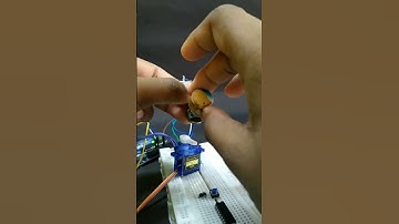 #arduino project with #servomotor  and #potentiometer