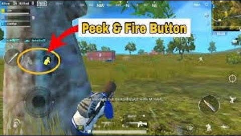 HOW TO ENABLE PEEK & FIRE BUTTON | PEEK AND FIRE COMPLETE SETTING | PUBG MOBILE LITE 2020 NEW UPDATE