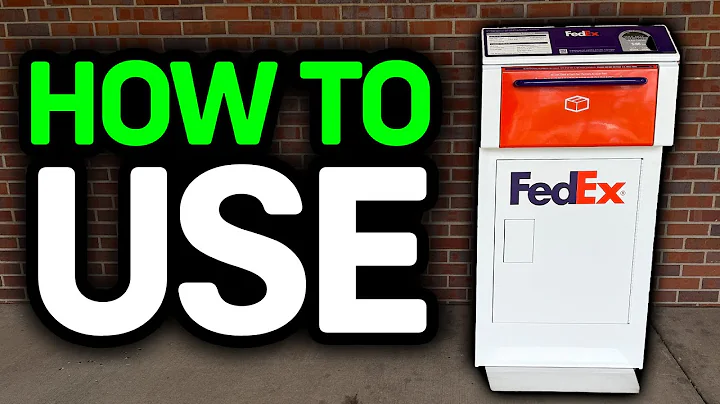 How To Use The Fedex Drop Box To Mail Or Return Package 2025 - Full Guide