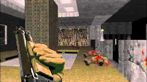 doom 2 meets zdoom map02 quick peak video (OLD)