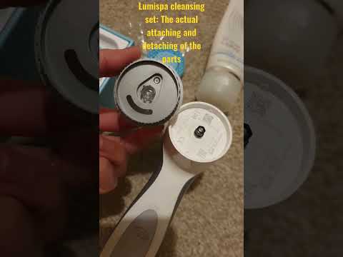 ageLOC Lumispa facial and eye cleansing machine *attaching & detaching of the heads #nuskin #lumispa