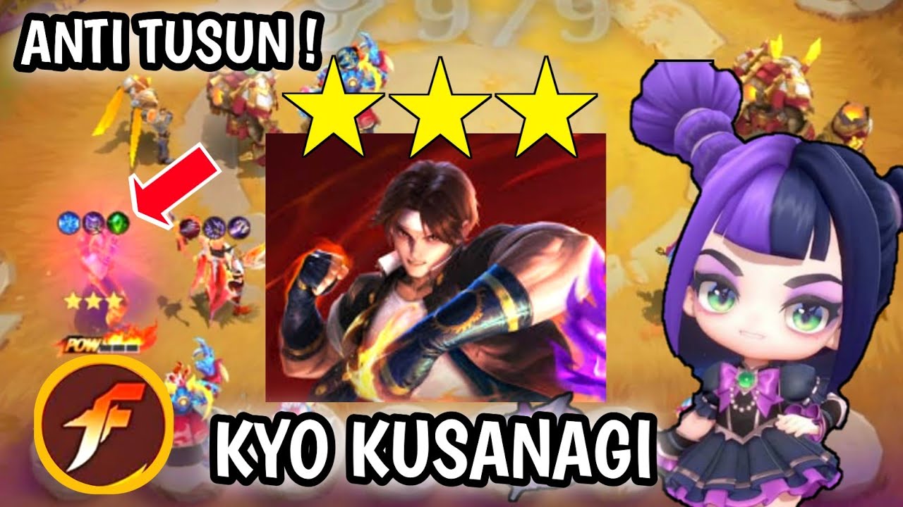 WAJIB COBA ! TERLALU OP KYO KUSANAGI - Push Rank Magic Chess Go Go S4