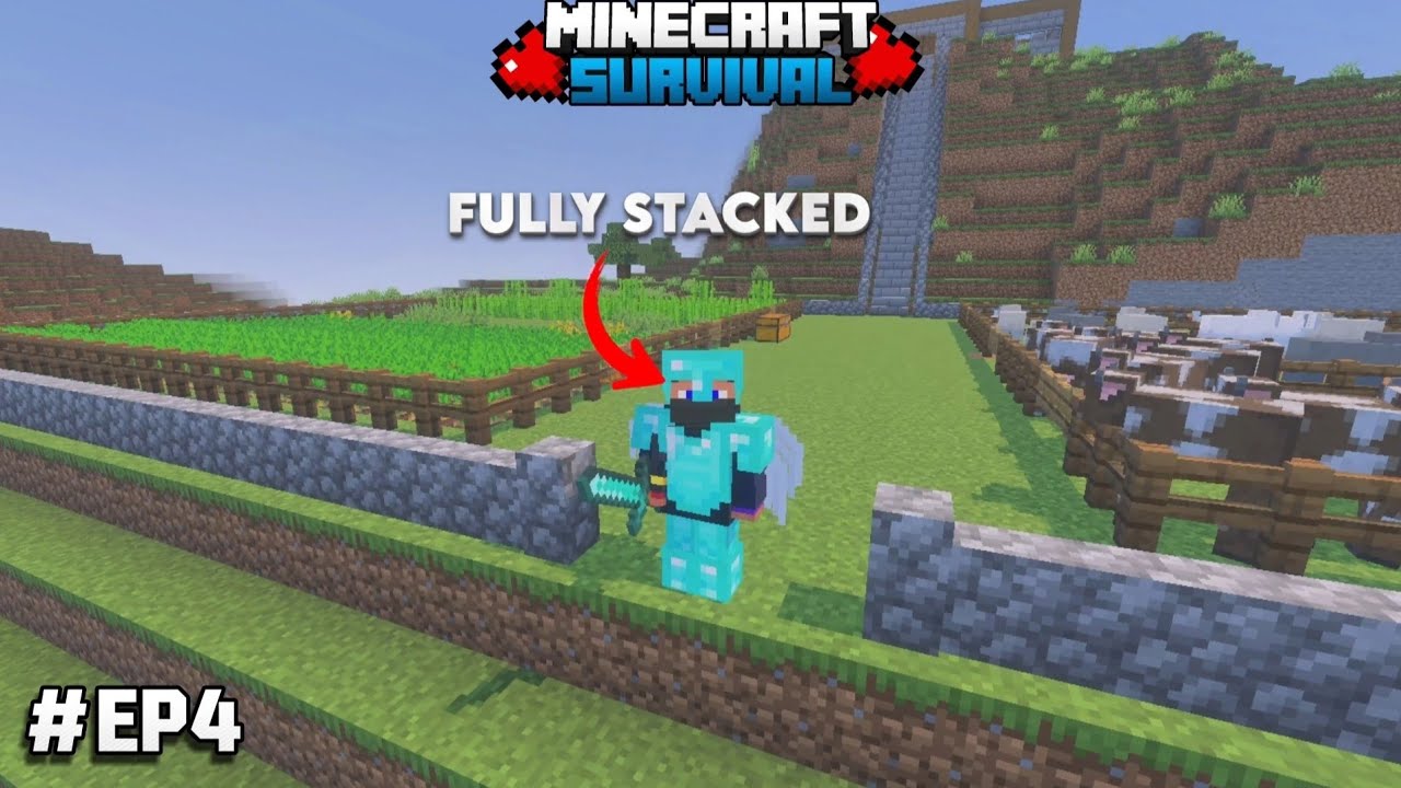 I Got FULL DIAMOND ARMOR in Minecraft Survival 💎🔥 | Survival Series EP ...