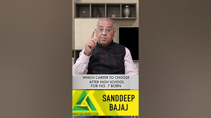 Which Career to choose after high school for no. 7 Born || Master Numerologist - Sanddeep Bajaj
