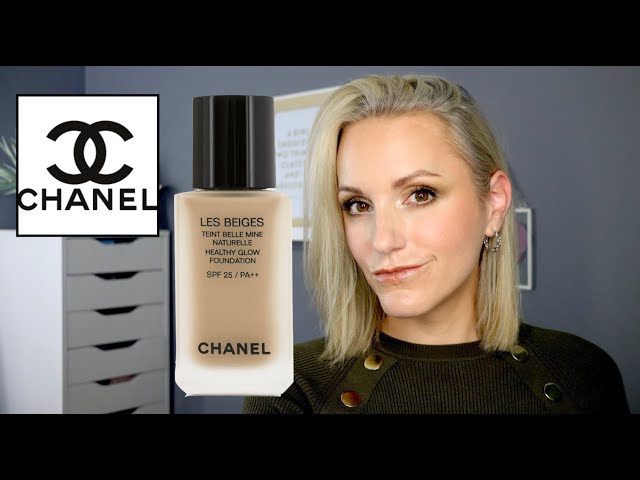 CHANEL Les Beiges Healthy Glow Foundation Review & Wear Test - Over 40 