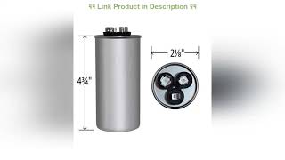 Ge Genteq Capacitor Round 405 Uf Mfd 440 Volt 97F9838 Replaces Old Ge 40 5 Mfd