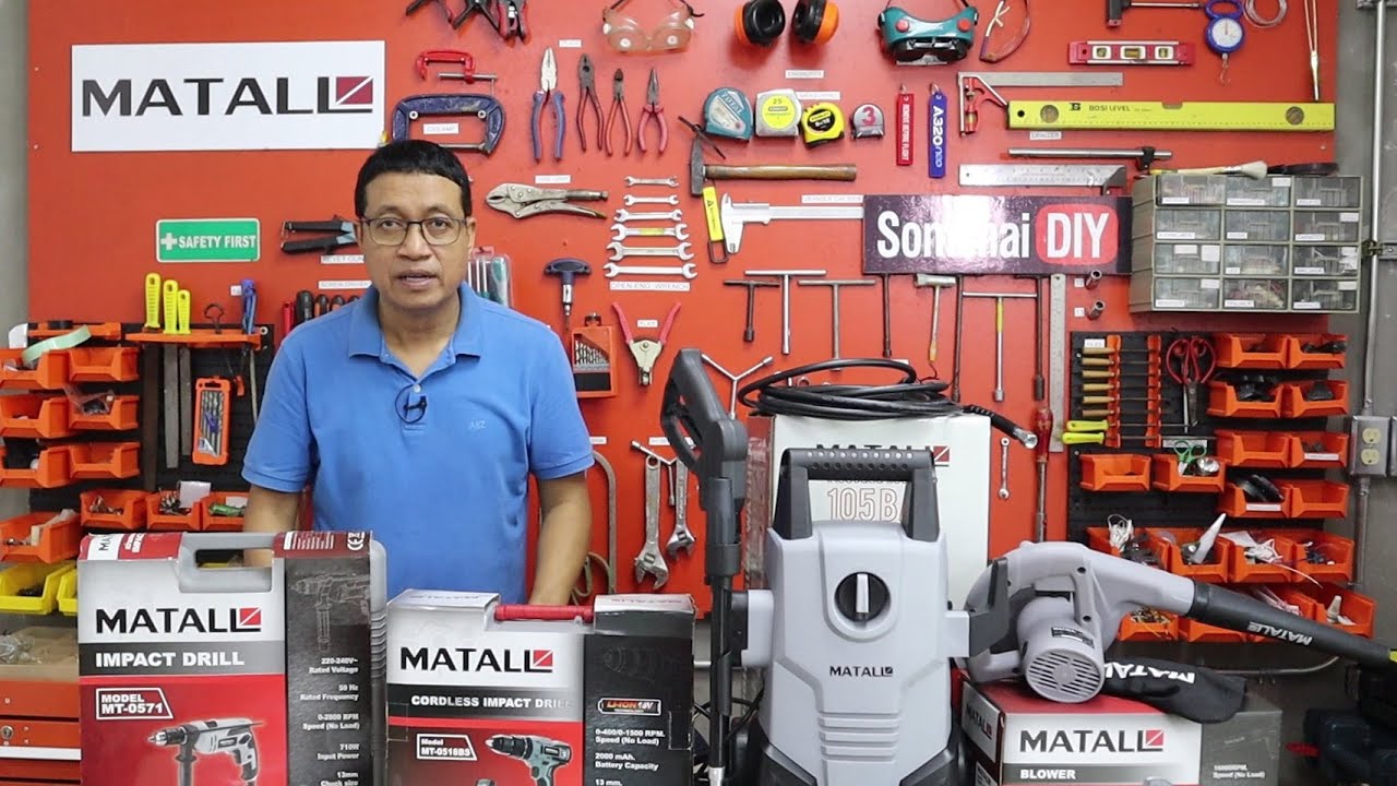 รีวิวสินค้าช่าง ยี่ห้อMATALL (Review Equipment Brand MATALL)