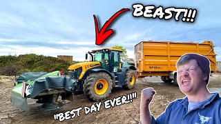 BEST TRADE EVER!!!... JUST IN TIME FOR CHOPPING GRASS!