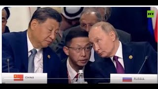 Путин и Си  обсуждали во время заседания  БРИКС  кабальные условия для России