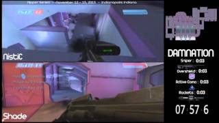 Halo 1 Nipper Series NOV 2015 NistiC & Shade ( host ) vs YourDog & McDick - Damnation