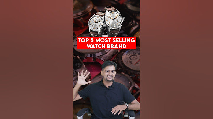 Top 5 Most Selling Watch Brands in India 🇮🇳 | Saxenaji