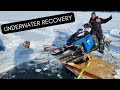 Do it yourself underwater snowmobile recovery