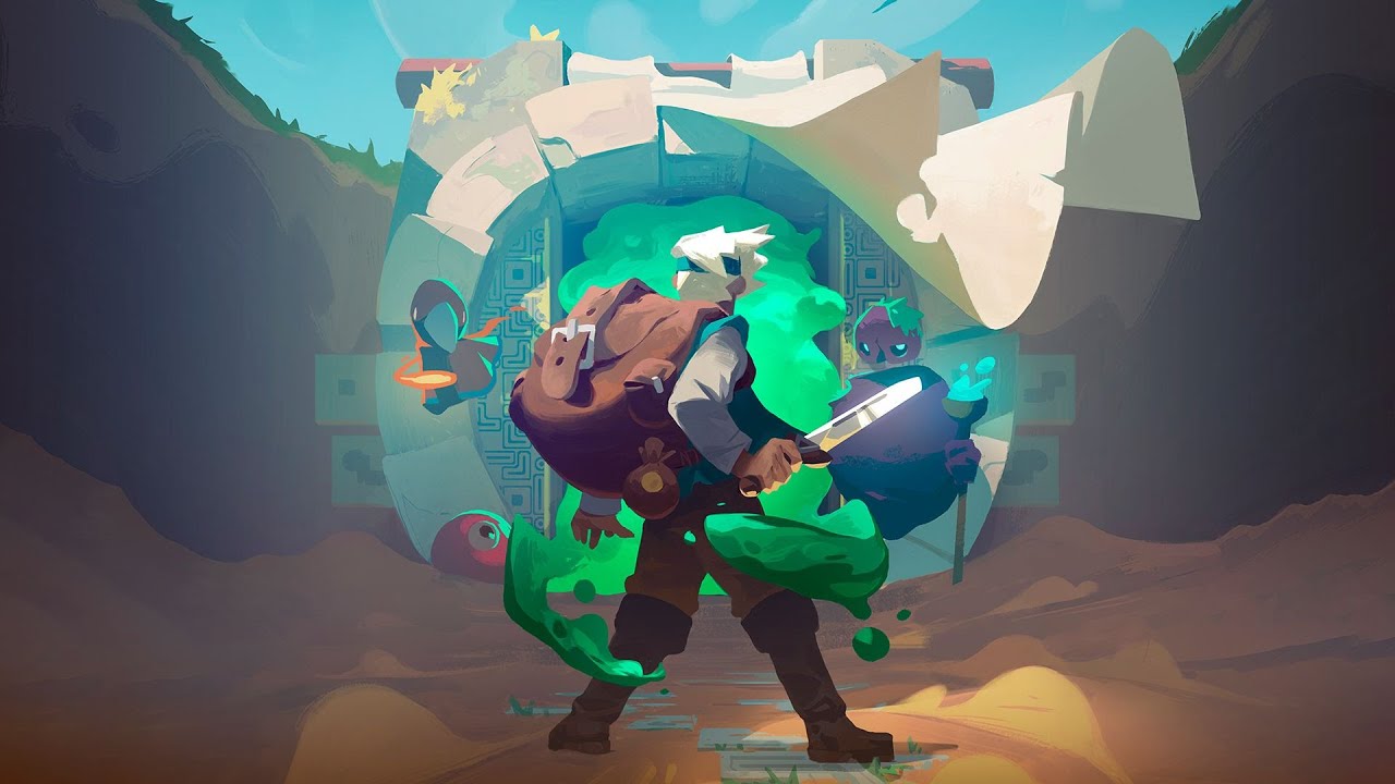 First Live Stream and First time playing Indie game Moonlighter - YouTube