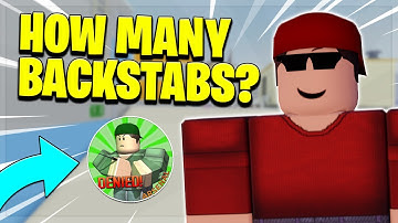 How Many BACKSTABS Can I Get In 1 HOUR? (Roblox Arsenal)