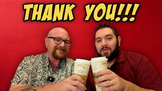 We Just Want To Say... THANK YOU!!!