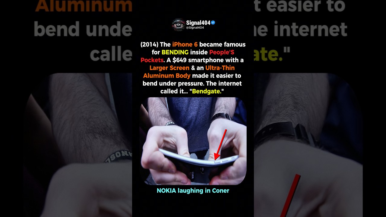 The iPhone That Bent in Your Pocket